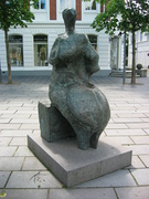 Seated woman